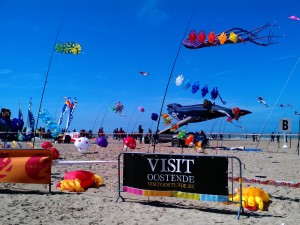 Ostend Lotto kites International 2013